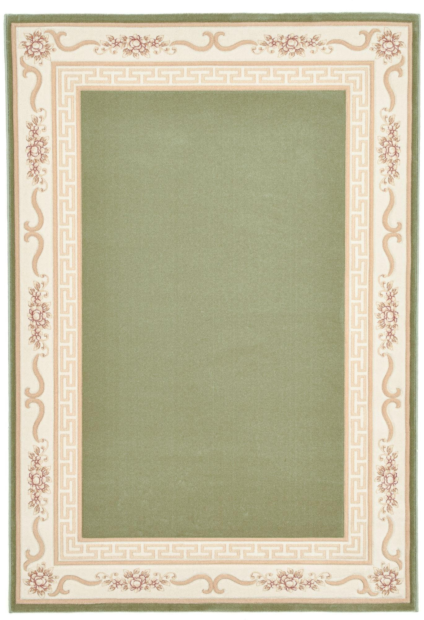 WEBTEPPICH Pelinia 60x110 cm - Grün, Textil (60/110cm) - THEKO