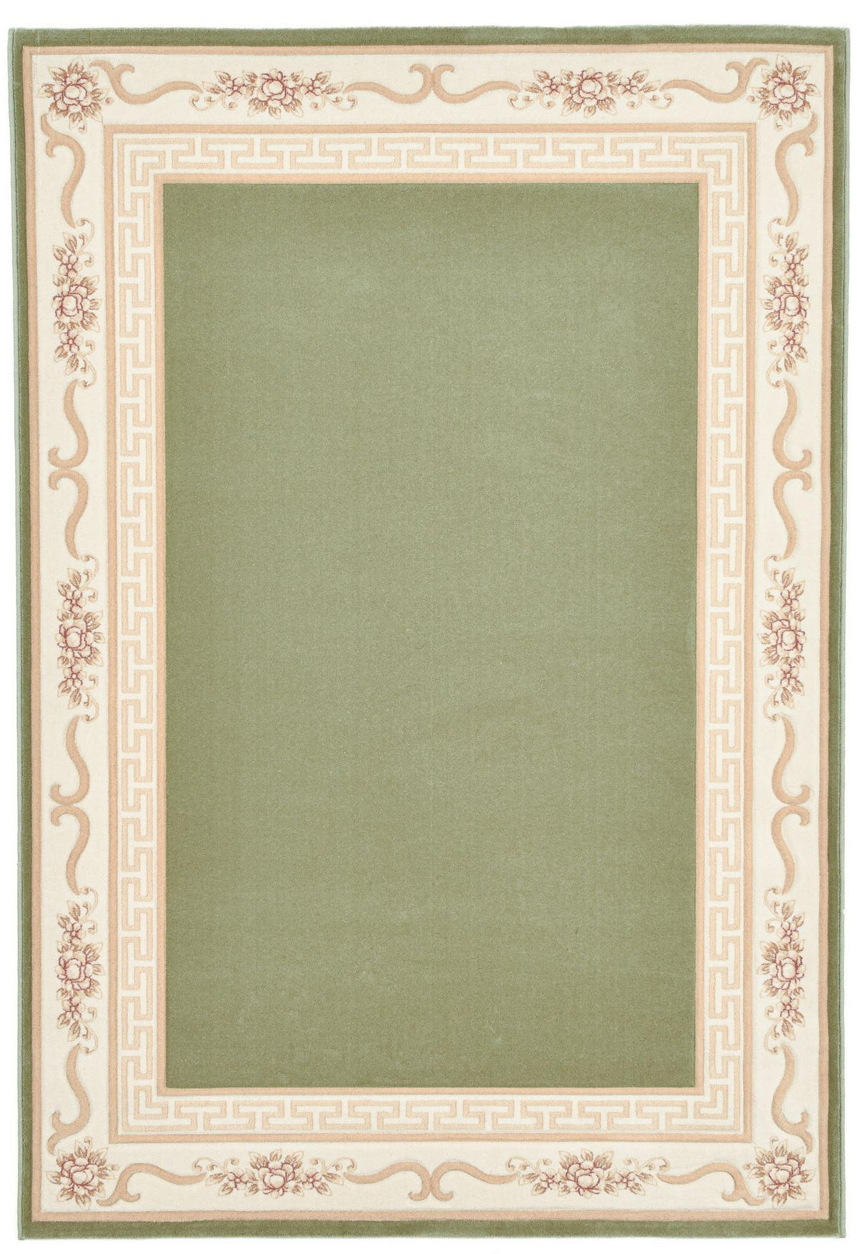 WEBTEPPICH Pelinia 60x110 cm - Grün, Textil (60/110cm) - THEKO