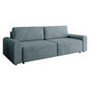 SCHLAFSOFA Bella - Blaugrau/Schwarz, Holz/Kunststoff (240/85/95cm) - MIRJAN24