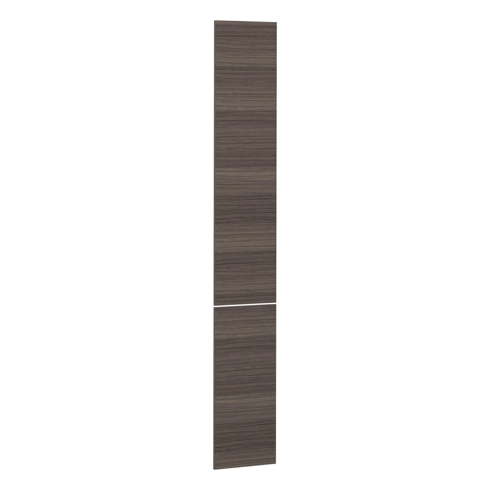 KÖKSFRONT R-Line Ädelgrå 29.6x196 cm möbelfront för högt utdragsskåp 196/29.6/1.6 cm