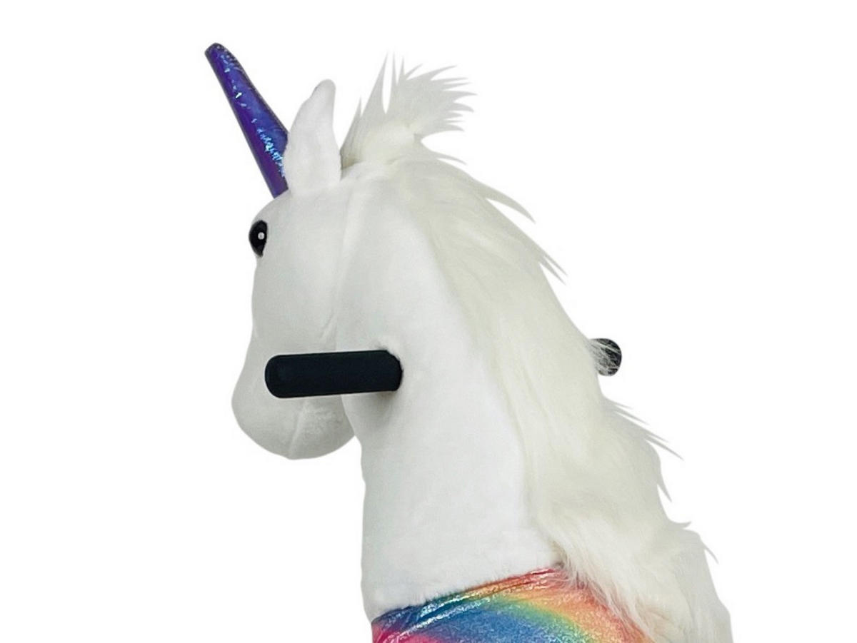 REITEINHORN Rainbow Größe S - Weiß, Kunststoff (74/29/83cm) - TPFLiving