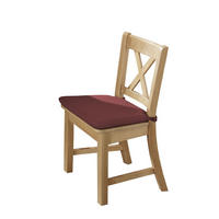 ESSZIMMERSTUHL (2er-Set) Deborah aus Massivholz 47 x 53 x 90 Buche/Rot - Buchefarben/Rot, Holz (47/90/53cm) - 58aufmkessel