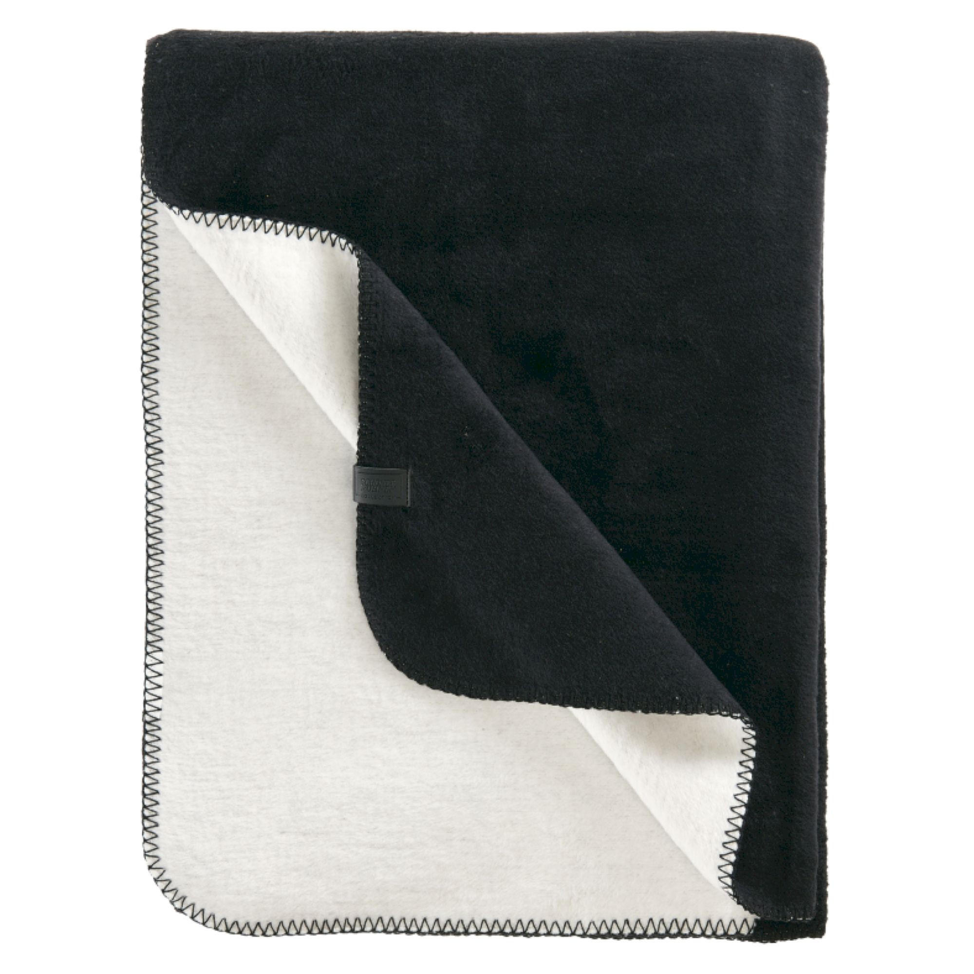 PLAID PEBBLE - Schwarz, Textil (150/200cm) - Schöner Wohnen