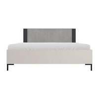 DOPPELBETT ALL 19 160/200 cm in Kaschmir - Kaschmir, Holzwerkstoff (160/200cm) - Deine Möbel 24