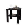 COUCHTISCH Lara53 53/47/53 - Schwarz, Holzwerkstoff (53/53/47cm) - RAUMHIRSCH FURNITURE
