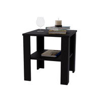 COUCHTISCH Lara53 53/47/53 - Schwarz, Holzwerkstoff (53/53/47cm) - RAUMHIRSCH FURNITURE