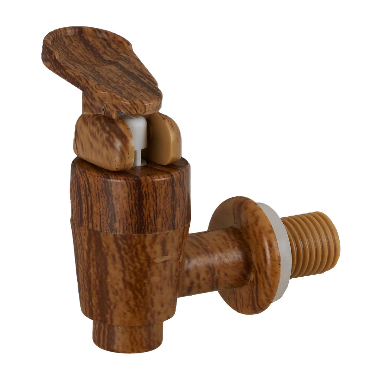 DREVENÉ súd - svetlohnedá, kov/drevo (16/23/25.5cm) - Relaxdays