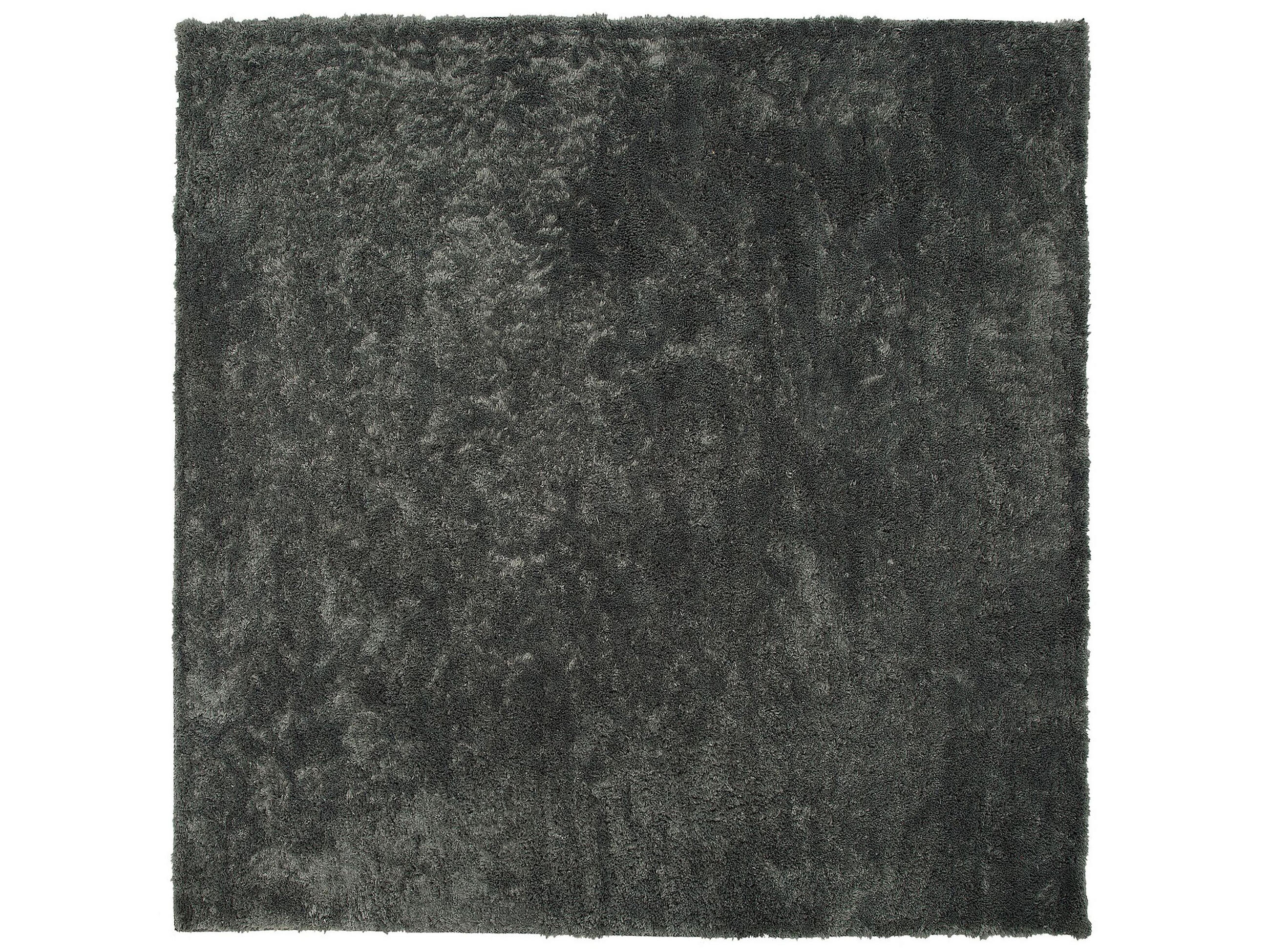 SHAGGY-TEPPICH Evren 200/200 cm - Grau, Kunststoff (200/200cm) - Beliani