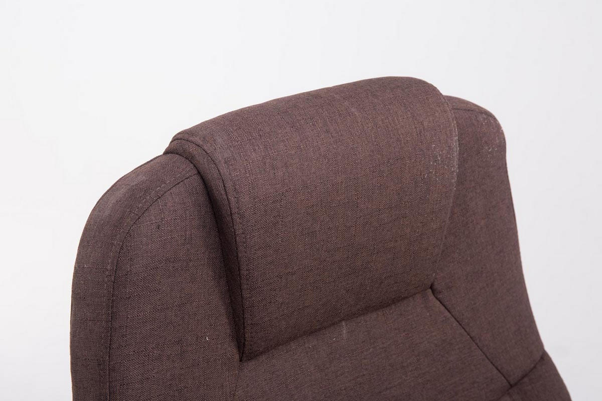 BÜROSTUHL Apodo, Stoff Braun - Braun, Textil/Metall (66/122/70cm) - TPFLiving