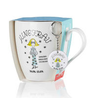 JUMBOTASSE JUNGFRAU Astro bunt 650 ml - Multicolor, Keramik (0.65L) - Ritzenhoff Breker