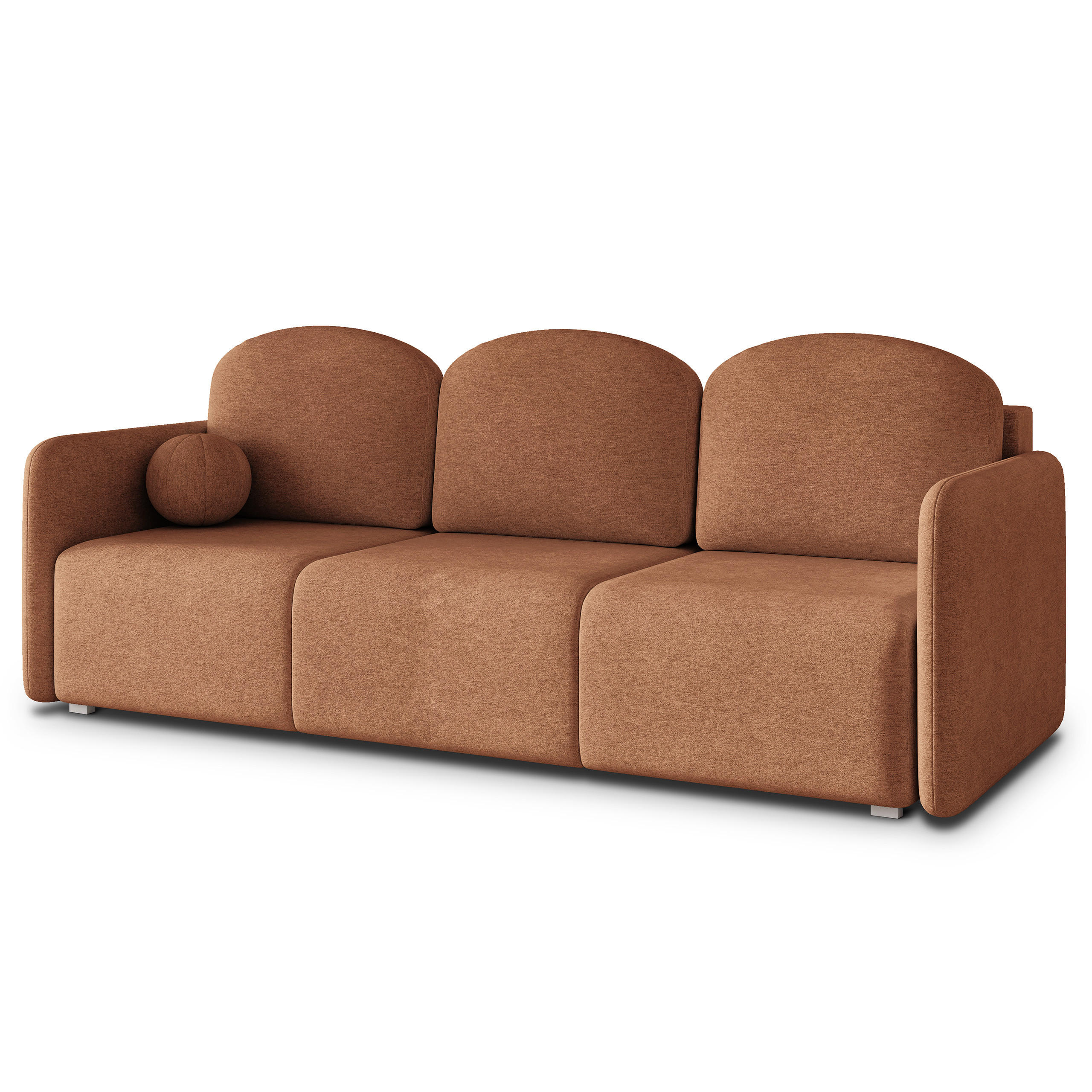 Masseno Bettsofa Orange 90x85x220 cm