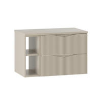 WASCHTISCHUNTERSCHRANK 80.6cm Tao Kaschmir - Beige, Holzwerkstoff (80.6/52.2/46.5cm) - Petits-meubles