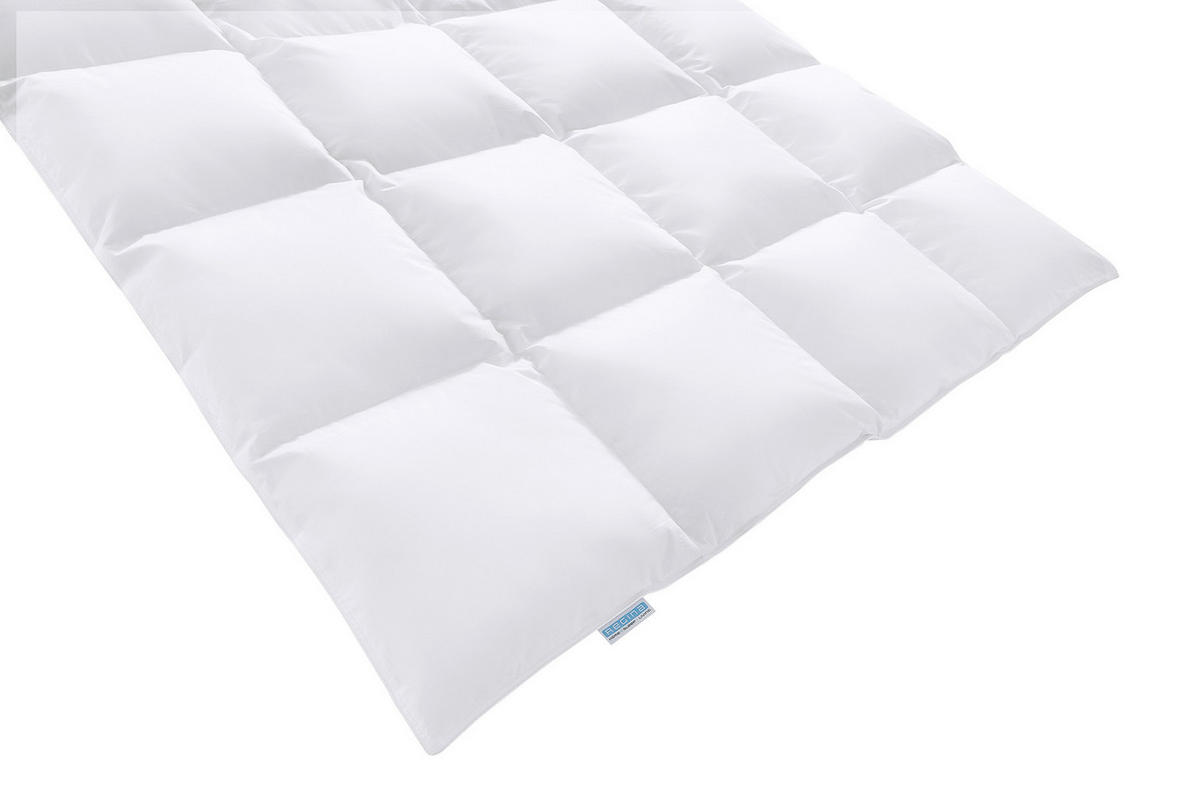 DAUNENDECKE REGINA 135x200 cm Wärmegrad: extrawarm - Weiß, Textil (135/200cm) - REGINA HOME SLEEP LIVING EST. 1967