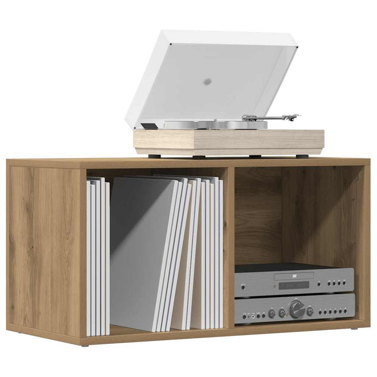 AUFBEWAHRUNGSTRUHE Artisan-Eiche 69,5/34/36 Cm Holzwerkstoff - Braun, Holzwerkstoff (34/36/69.5cm) - vidaXL