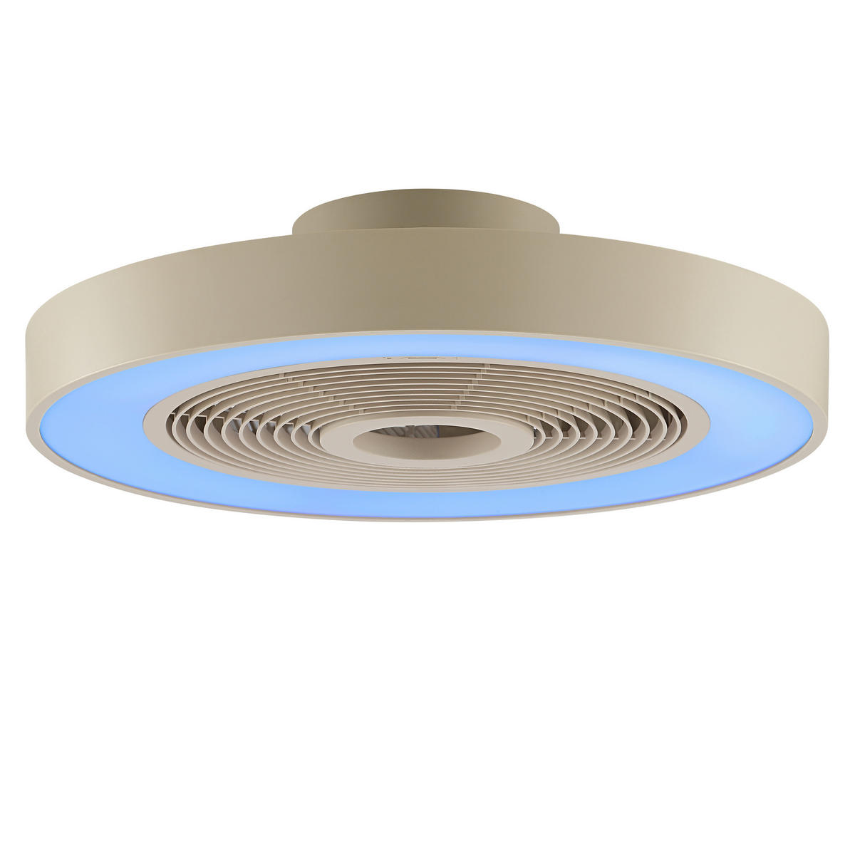 LED DECKENLEUCHTE Catania Beige 48,6/48,6/13,7 cm - Beige, Kunststoff (48.6/48.6/13.7cm) - Brilliant