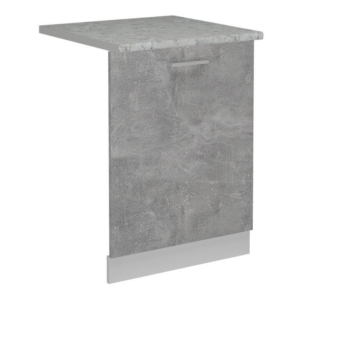 KRYT MYČKY NÁDOBÍ R-Line Beton - bílá/šedá, kompozitní dřevo (60/81.8/1.6cm) - Vicco