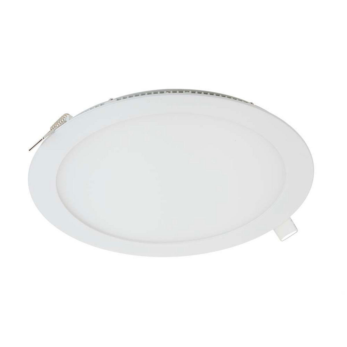 LED EINBAU PANEL Weiß 30 cm - Weiß, Metall (30/30/1.2cm)