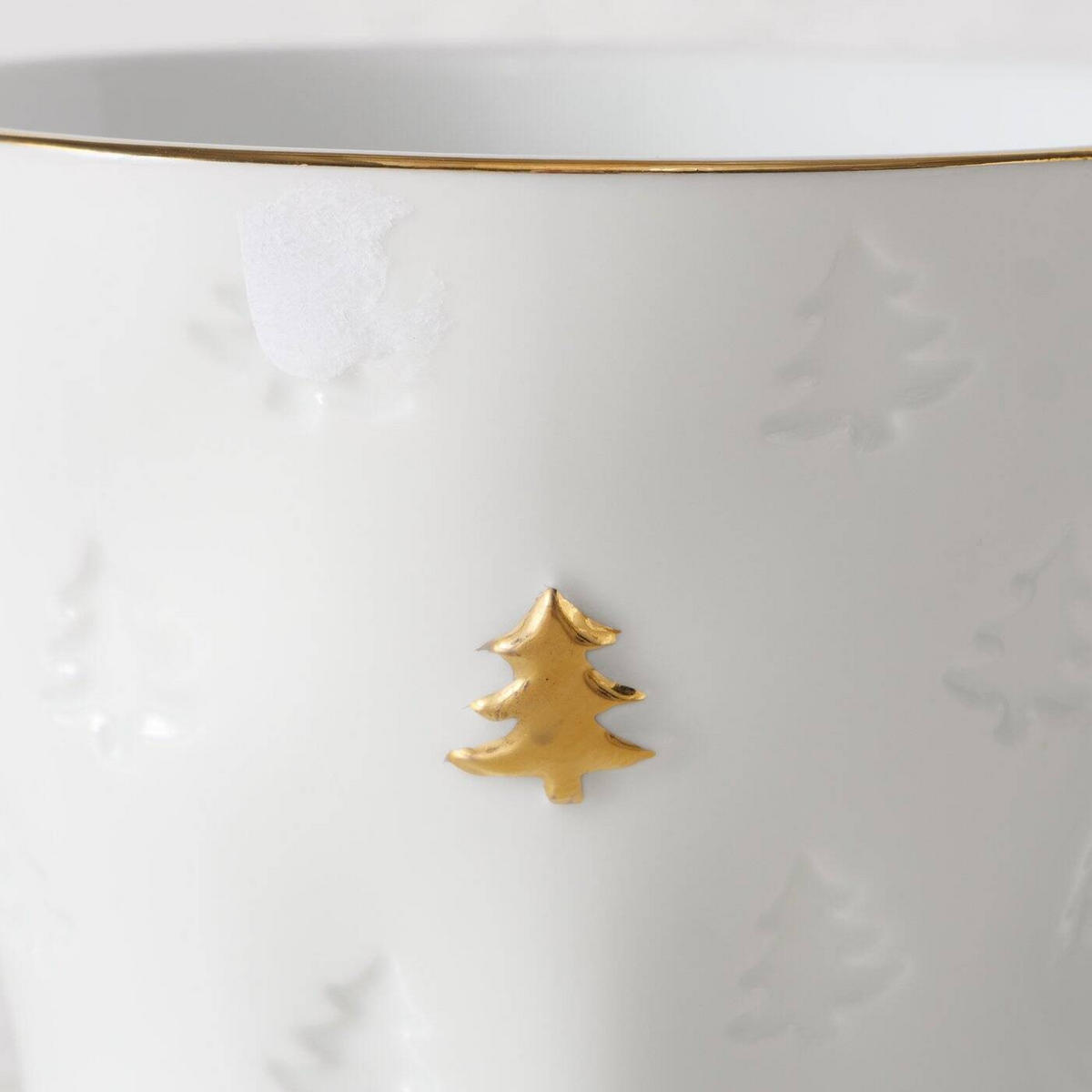 BECHER Pino 350 ml - Weiß, Keramik (350L) - Boltze Home