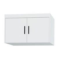 AUFSATZSCHRANK Storicos Weiß 89,7/55/53 cm - 2T Modern - Weiß, Holzwerkstoff/Kunststoff (89.7/55/53cm) - AX Living