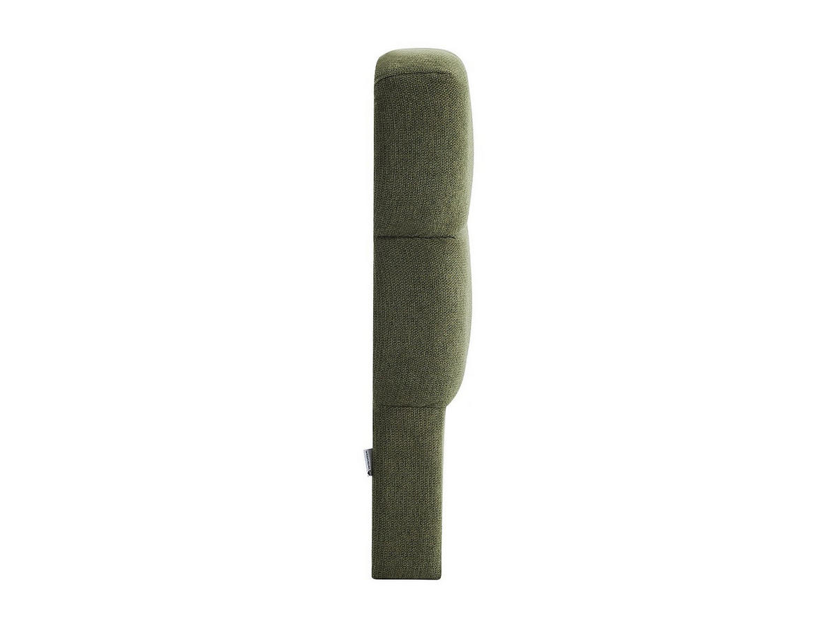 BETTKOPFTEIL - 2 Personen - stoff - grün Damado - Grün, Textil (190/94/18cm) - Vente-Unique