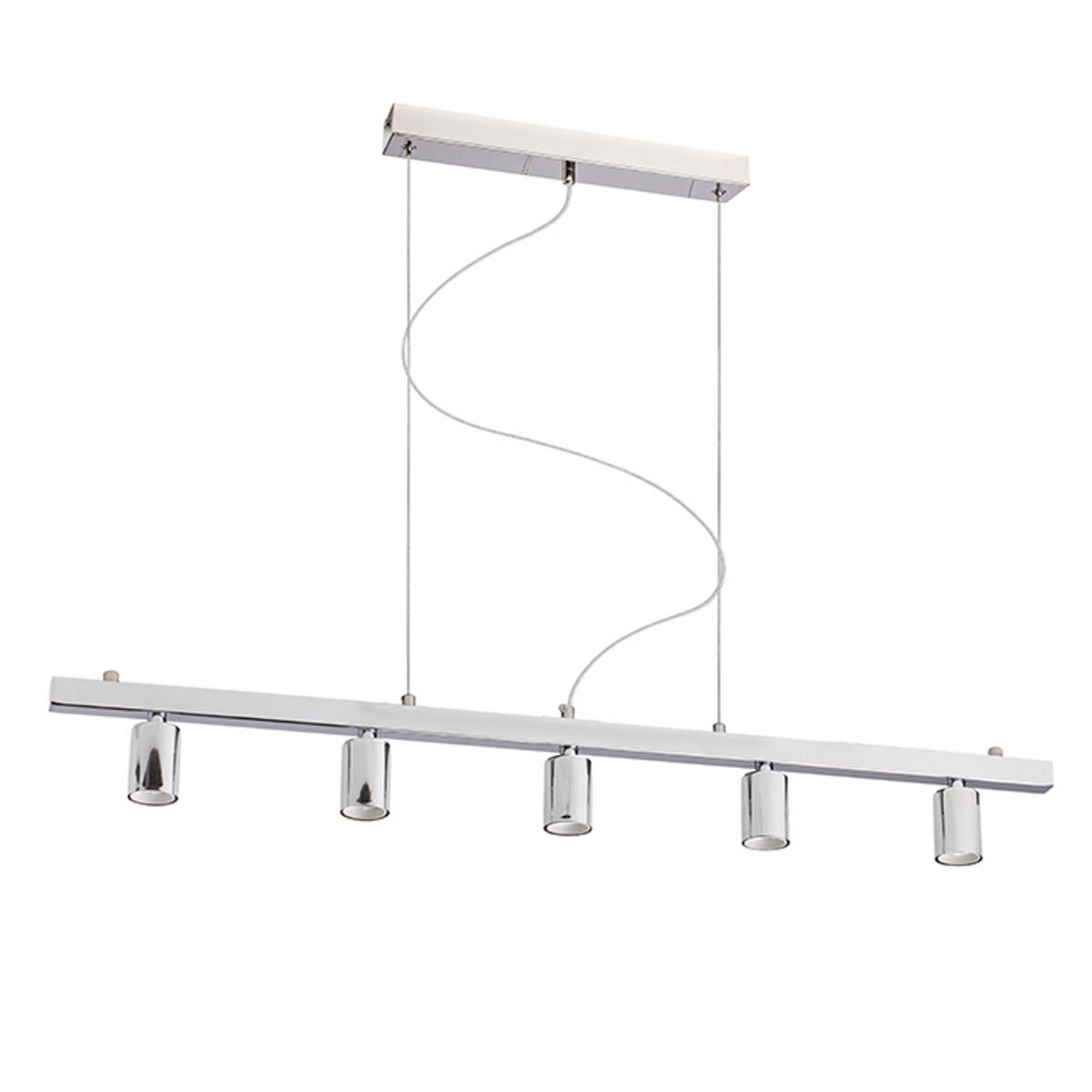 LEUCHTE RALLONG V Chrom 75 W - Chromfarben, Metall (30/30/20cm) - Rendl