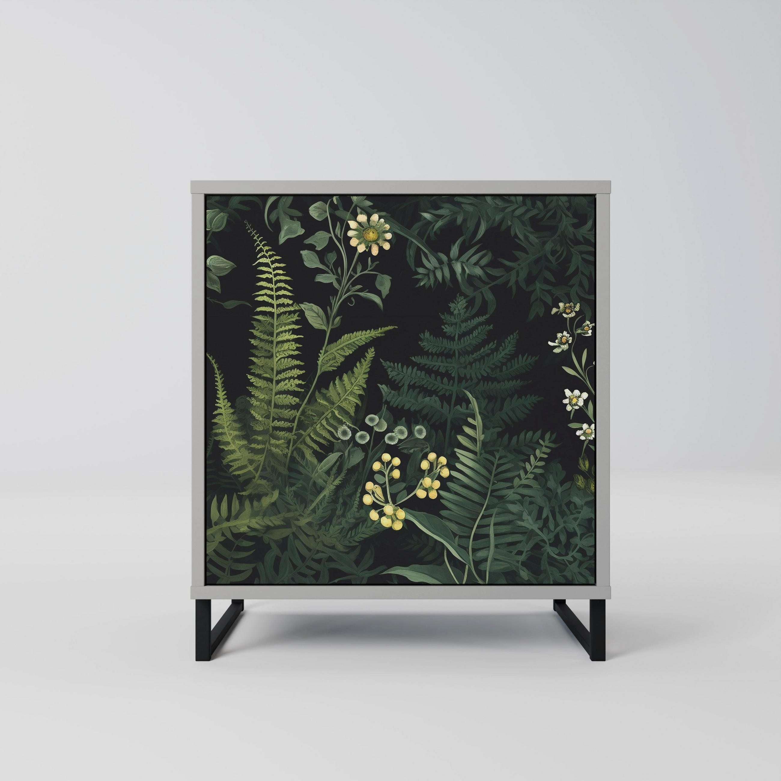 SpaceRebels Sideboard Grau 57.5x67.5x42 cm