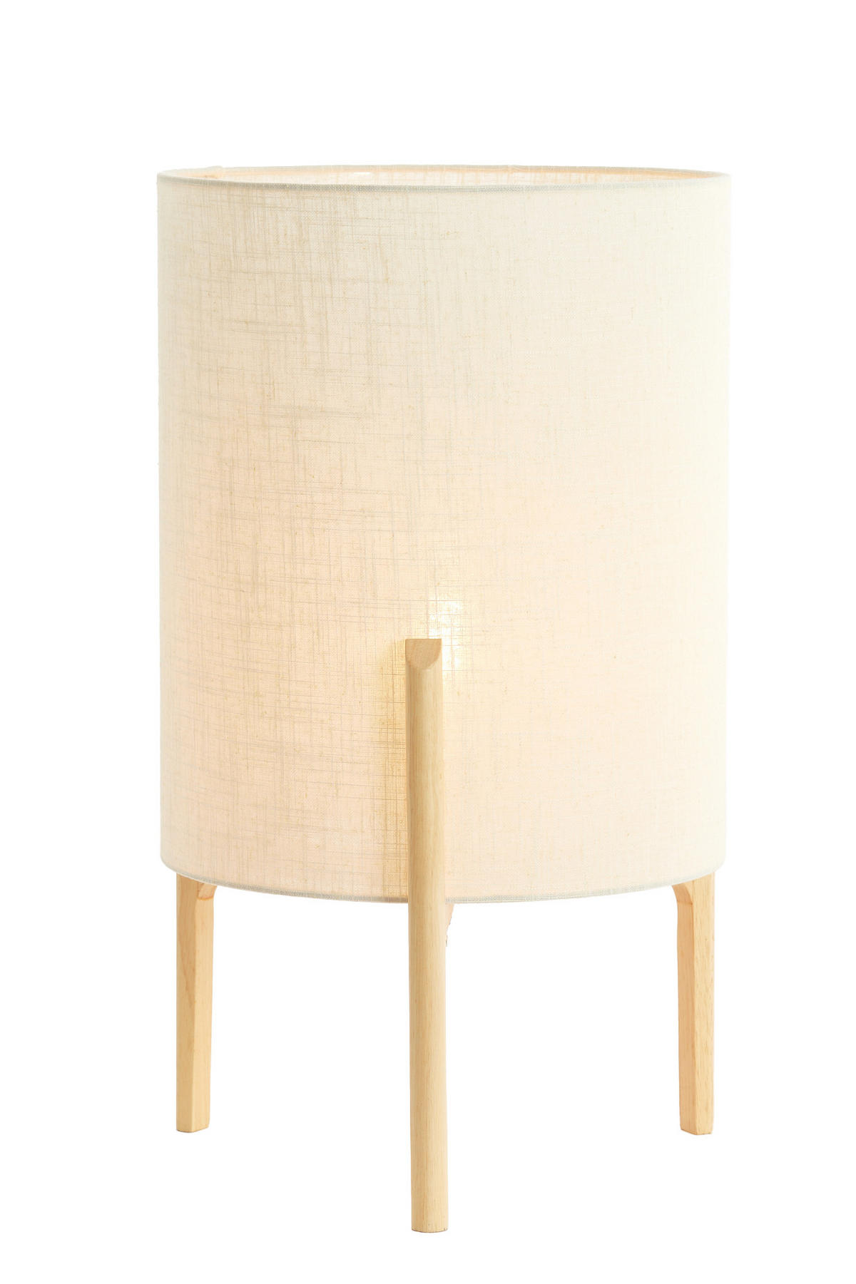 TISCHLAMPE Litto Braun Ø35/58 cm - Braun, Holz (35/35/58cm) - Light & Living