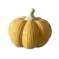 DEKOFIGUR Mave Orange 12/12/9.5 cm Keramik - Orange, Keramik (12/9.5/12cm) - Mondex