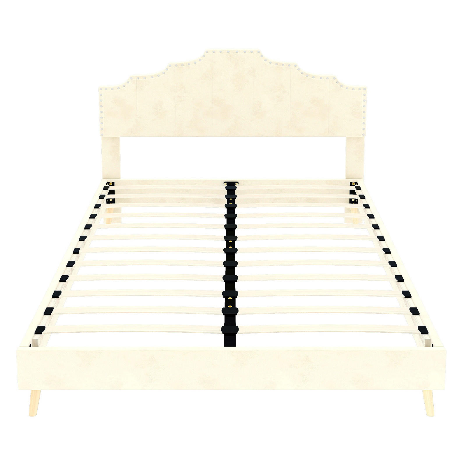 Pangivo Polsterbett Beige