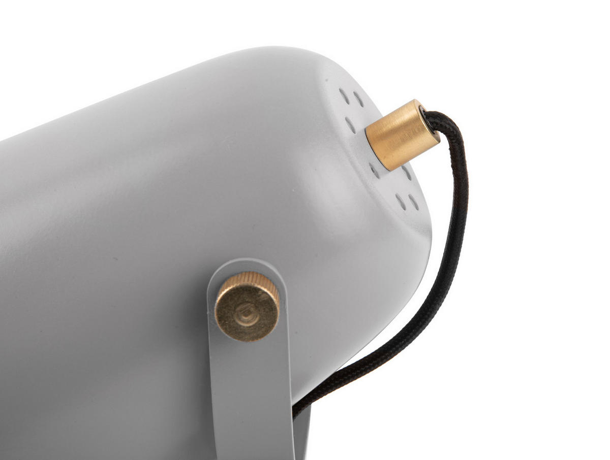 WANDLAMP Steady 20/20/17 cm - Grau, Metall (20/17/20cm) - Leitmotiv