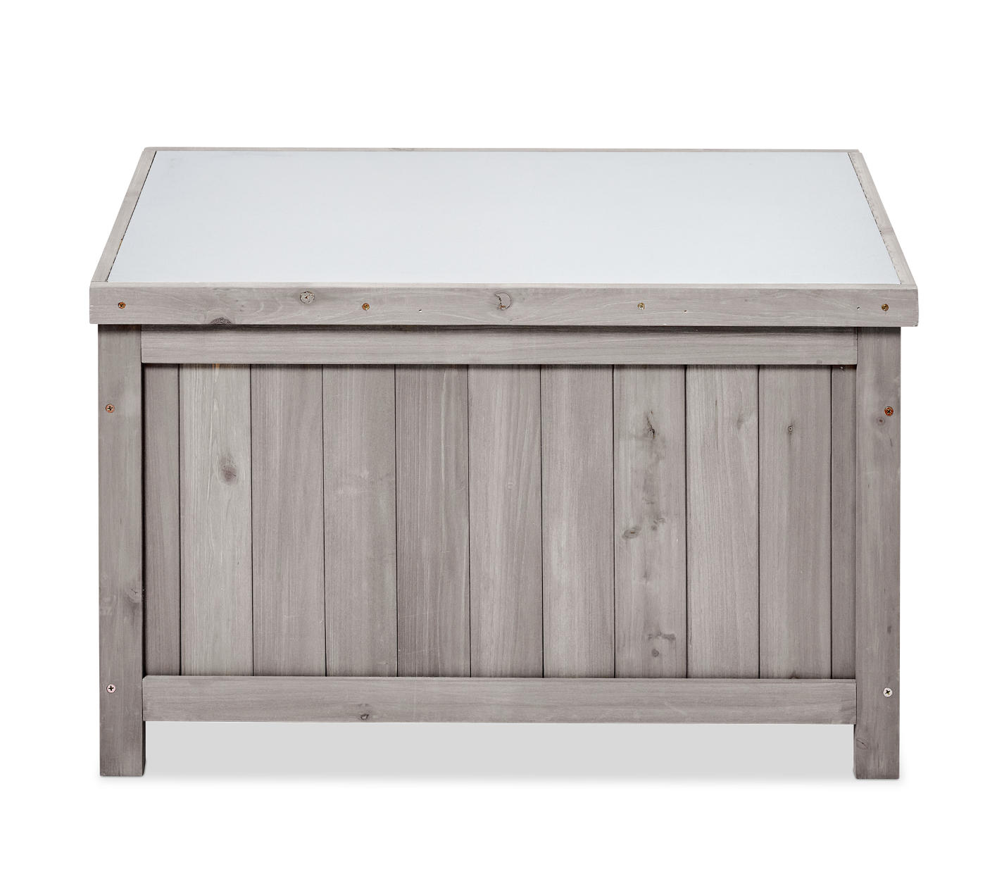GARTENBOX HENRIETTE mit Klappdeckel 75*45*45 cm - Grau, Holz (75/45/45cm) - butenkist