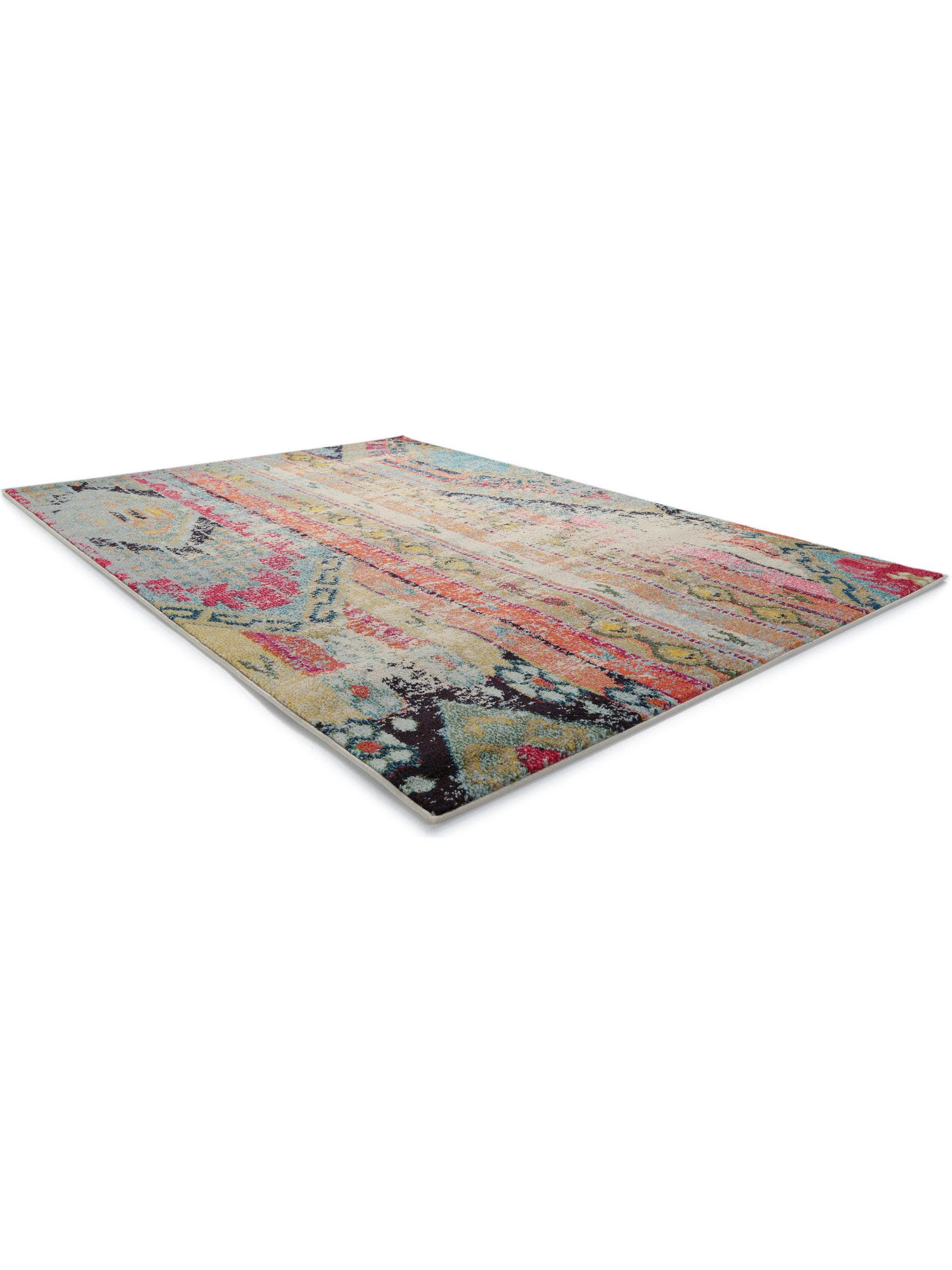 Thumbnail - benuta Nest Teppich, Türkis, Textil, Patchwork, Rechteckig, 80x150 cm, Oeko-Tex® Standard 100, wasserabweisend, Teppiche...