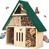 INSEKTENHOTEL 24/9.3/27.3 cm - Multicolor, Holz (9.3/27.3/24cm) - Authentics