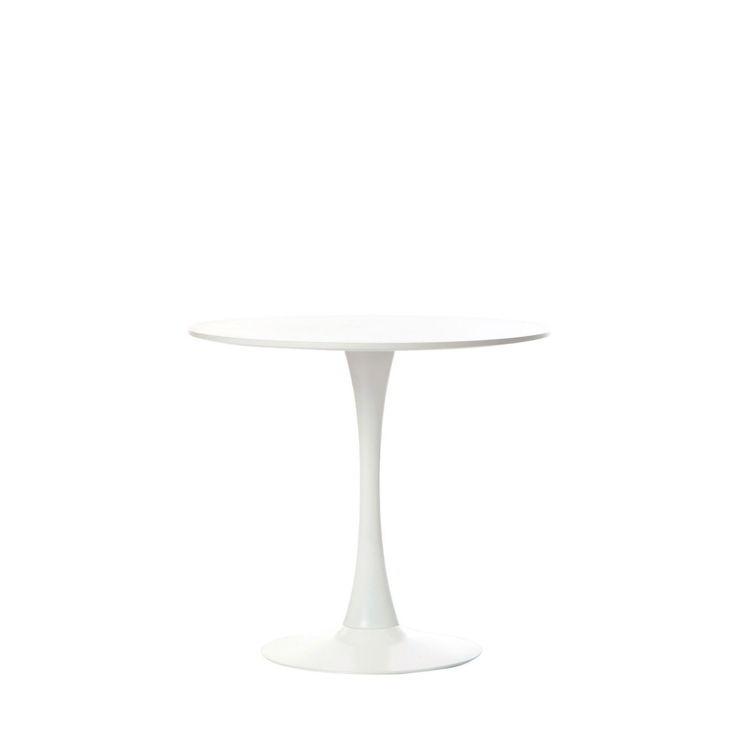 ESSTISCH Cory Weiß 80 cm x 73 cm - Weiß, Holzwerkstoff (80/80/73cm)