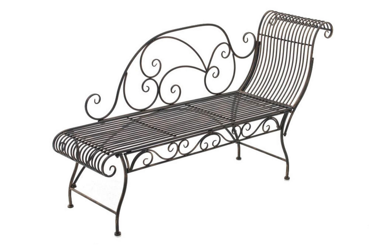 GARTENBANK Karina bronze - Braun, Metall (156/46/78cm) - TPFGarden
