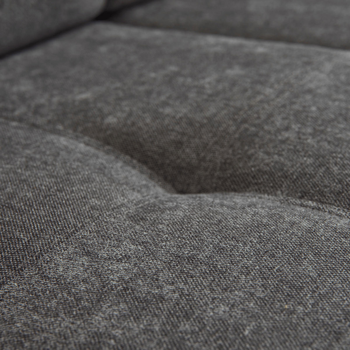 SCHLAFSOFA 3-sitzer mit express-Öffnung in stoff cosenza 87/175/100 cm - Grau, Holz (175/87/100cm) - Calicosy