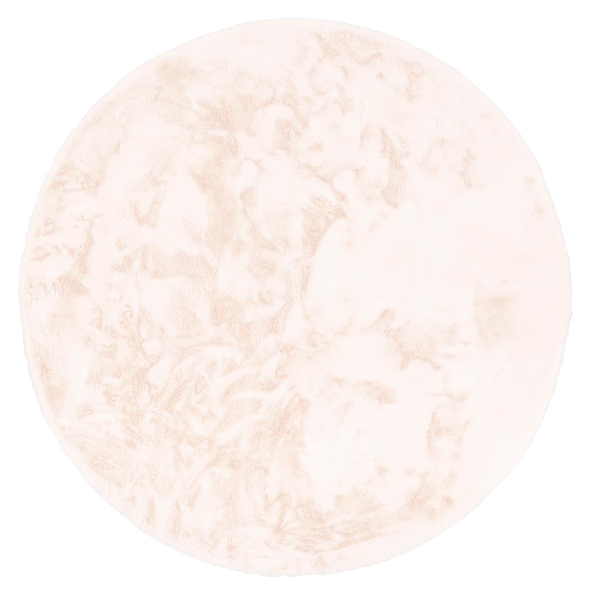 Pergamon Fellteppich Creme 160x160 cm