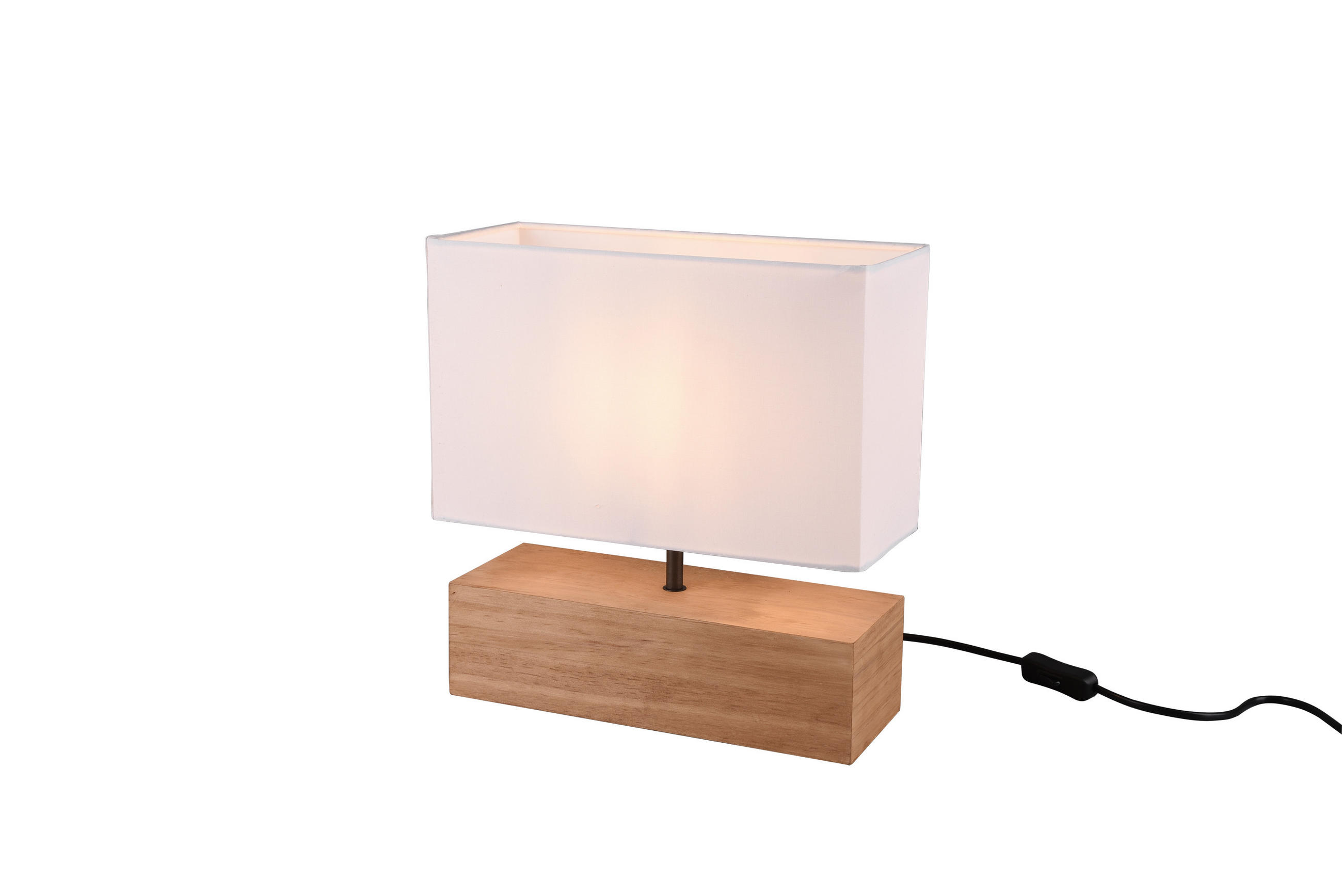 Trio Leuchten Tischlampe Braun 30x30.5x30 cm