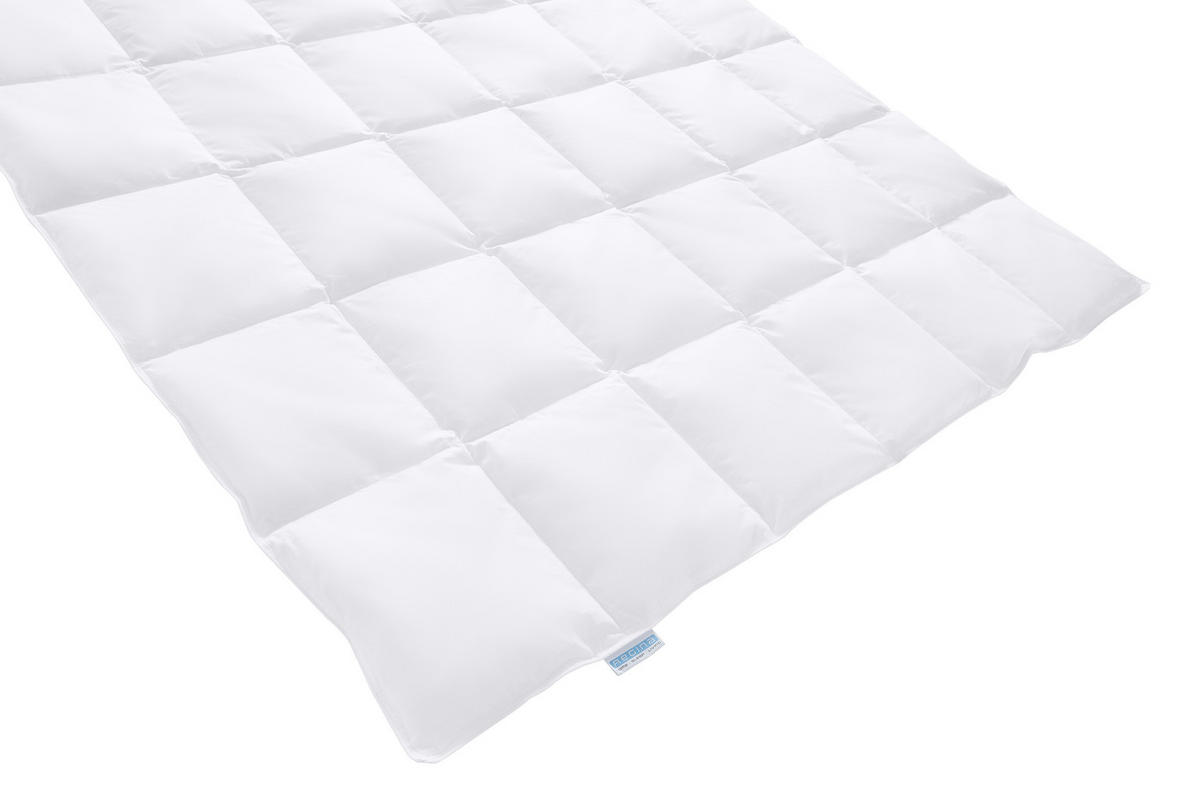 DAUNENBETTDECKE REGINA 200x220cm Wärmegrad: leicht - Weiß, Textil (200/220cm) - REGINA HOME SLEEP LIVING EST. 1967