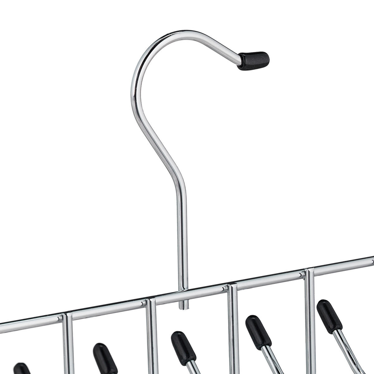 DRŽIAK opasku - strieborná, kov/plast (35/15/4cm) - Relaxdays