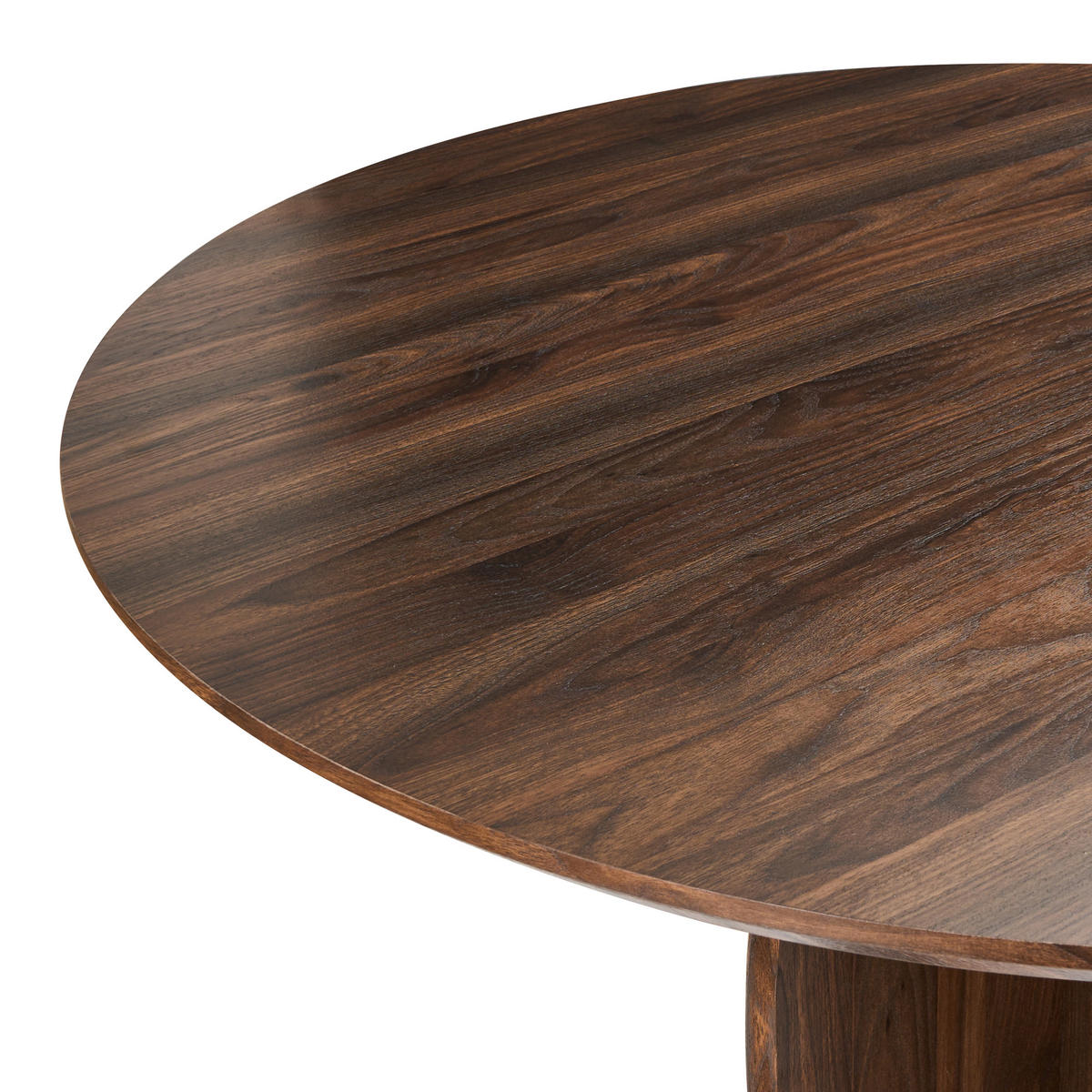 ESSTISCH Braun Yarra - Dunkelbraun, Holzwerkstoff (120/120/76cm) - Beliani