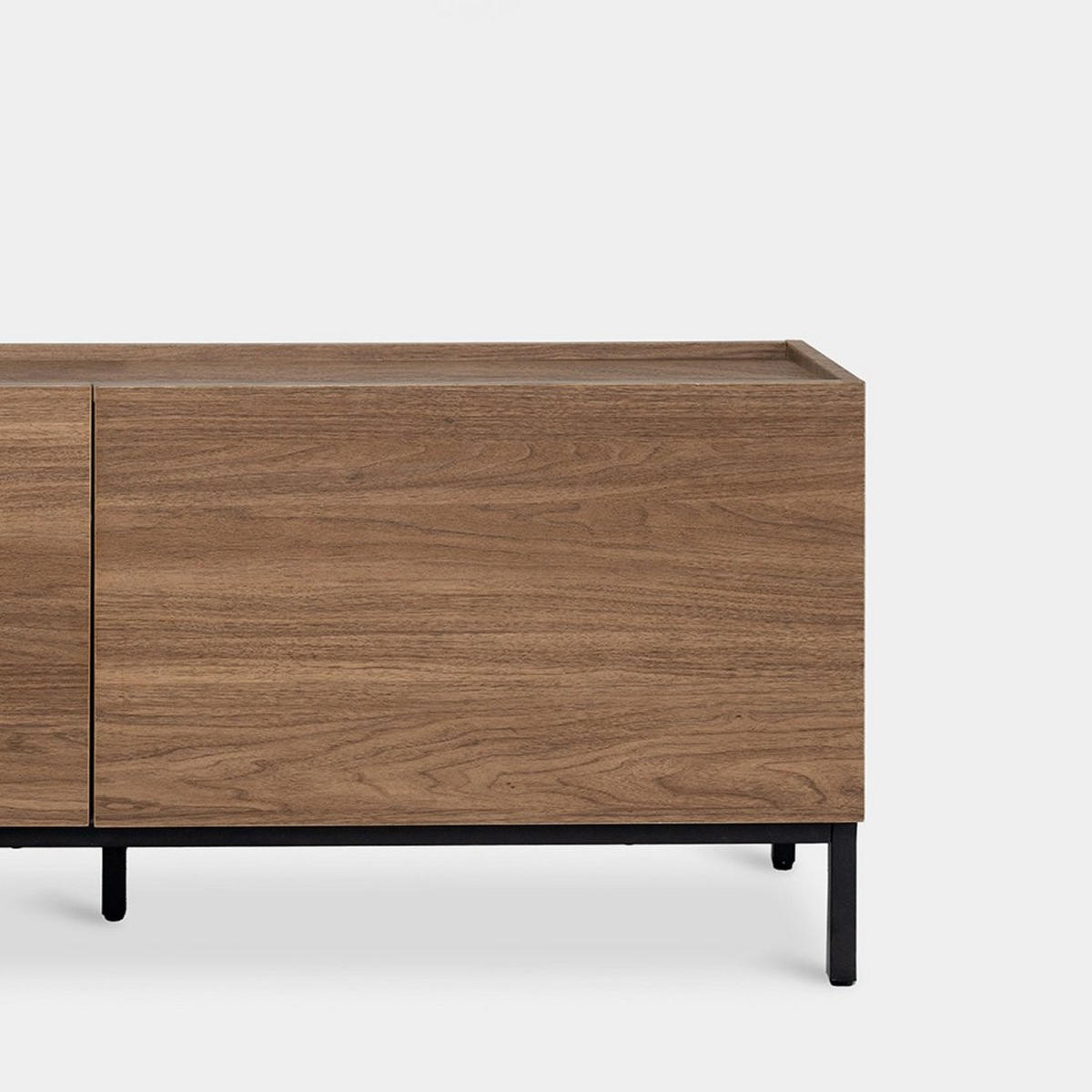 TV-ELEMENT Peyton Walnuss 180 cm x 50 cm - Walnussfarben, Holzwerkstoff (180/50/40cm) - Klast Home