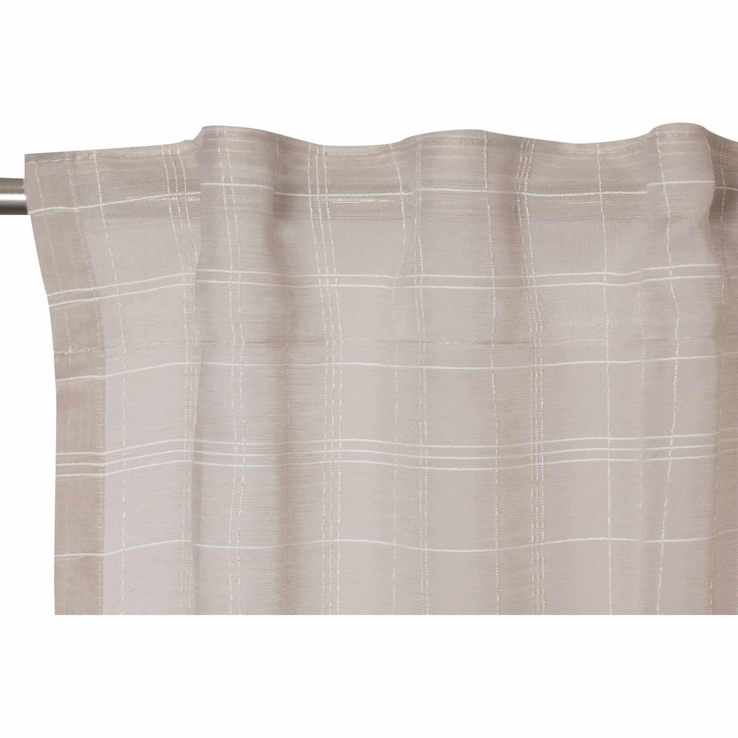 ÖSENVORHANG JIL halbtransparent - Ecru, Textil (130/0.5/250cm) - Esprit