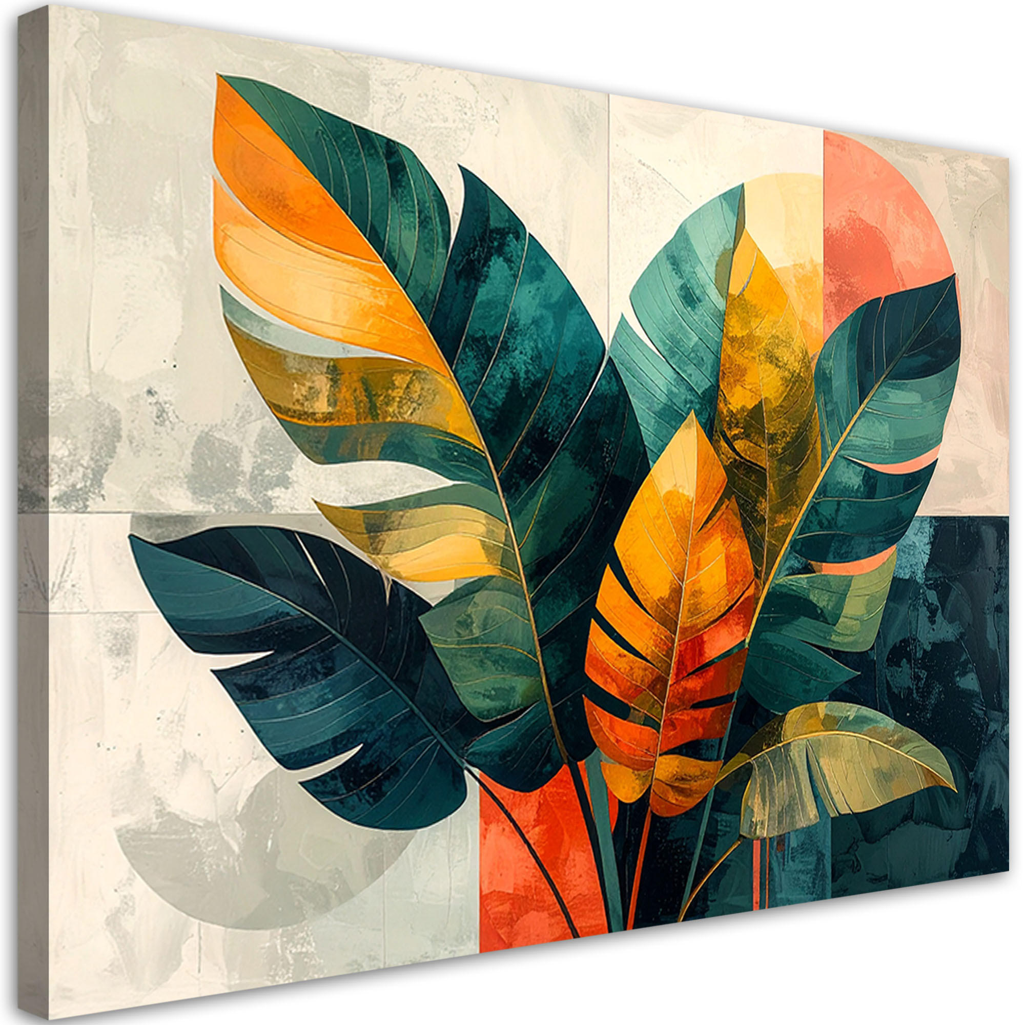 Feeby Leinwandbilder, Mehrfarbig 100x70 cm