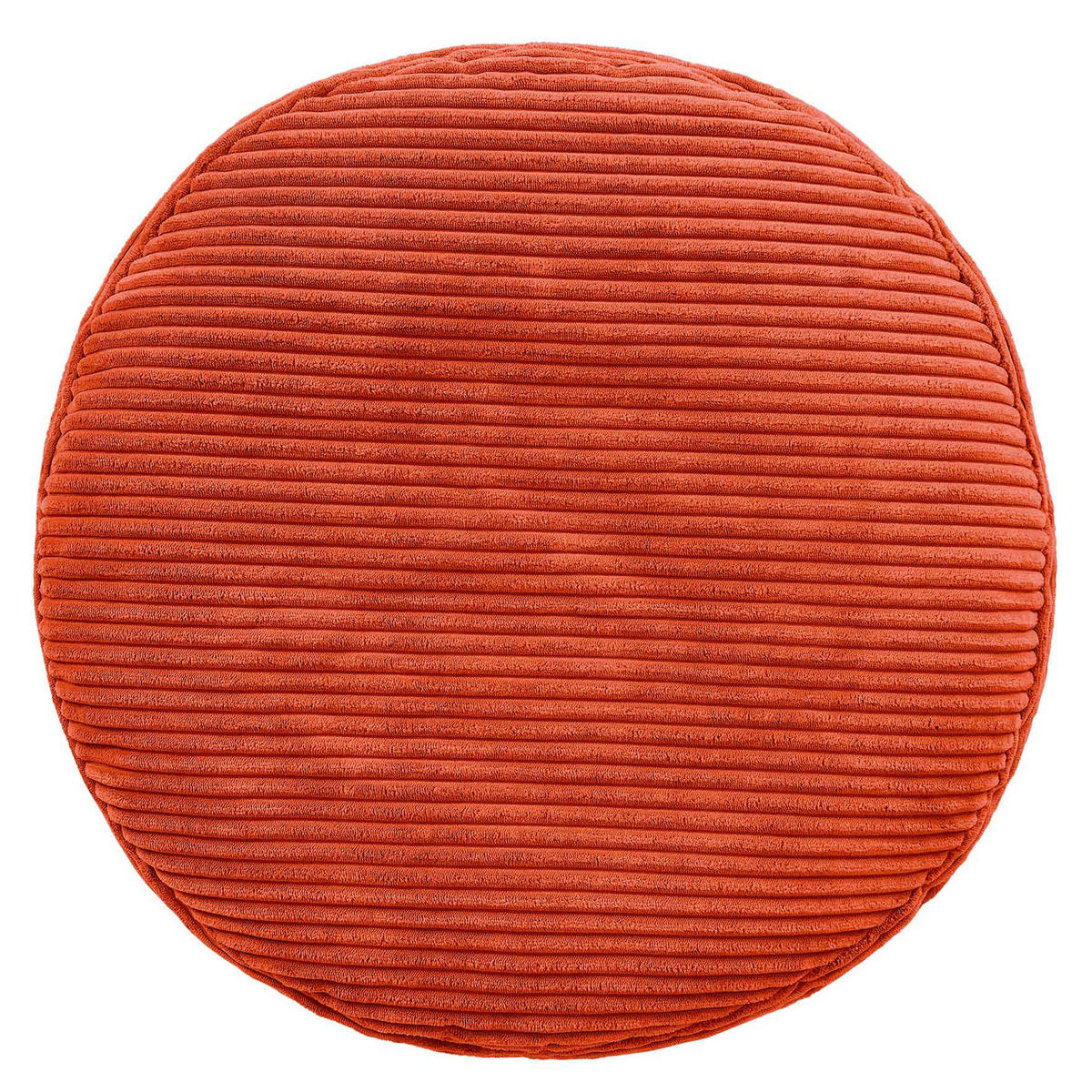SITZPOUF Rund Milano - Terracotta, Textil (55/35/55cm) - icon