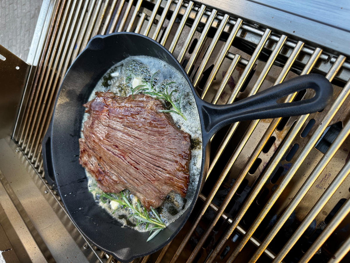 GUSSEISENPFANNE ø 32cm - Schwarz, Metall (42.5/27cm) - Grillgott