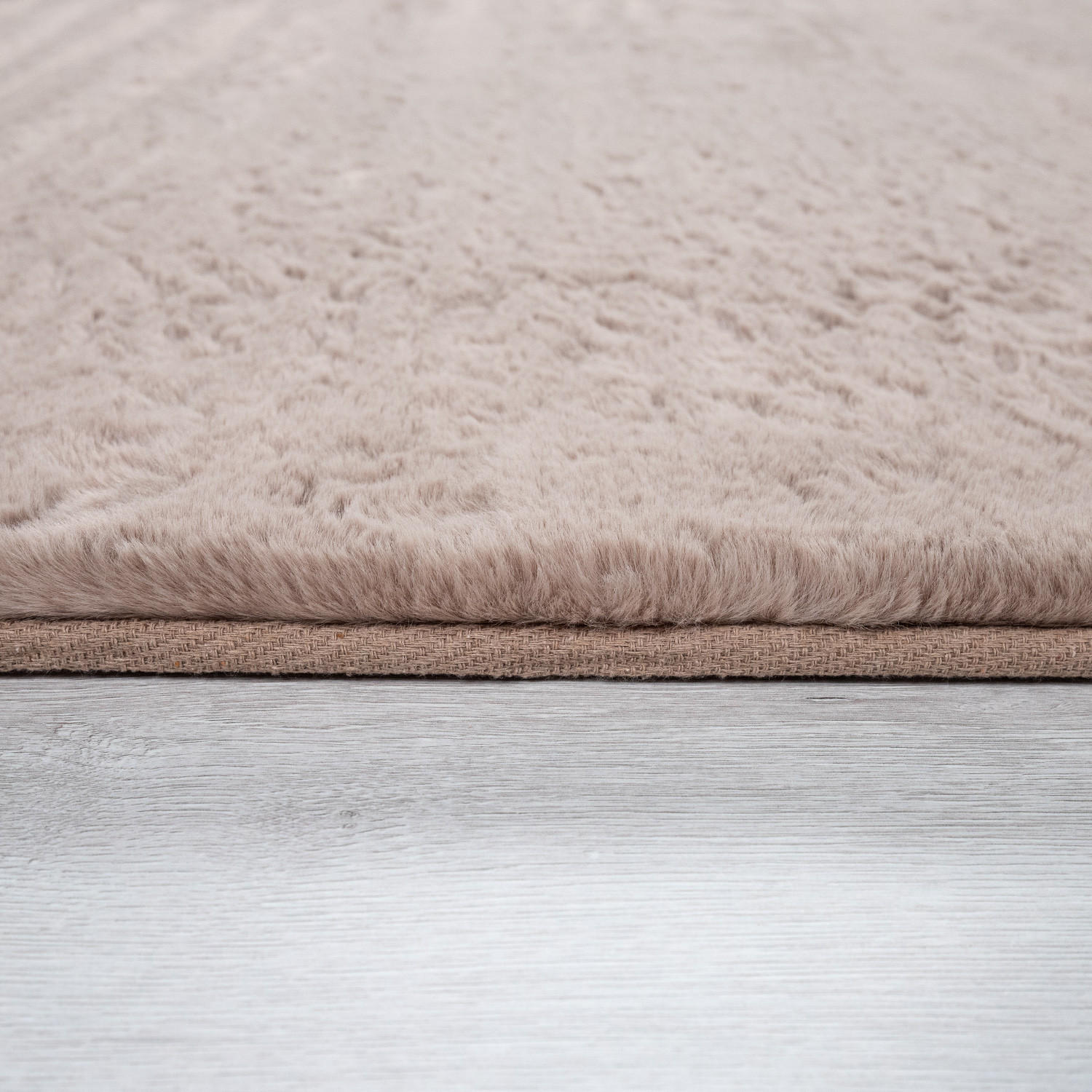 Thumbnail - Paco Home Hochflorteppich, Beige, Textil, Rechteckig, 100x200 cm, strapazierfähig, für Fußbodenheizung geeignet, Teppich...
