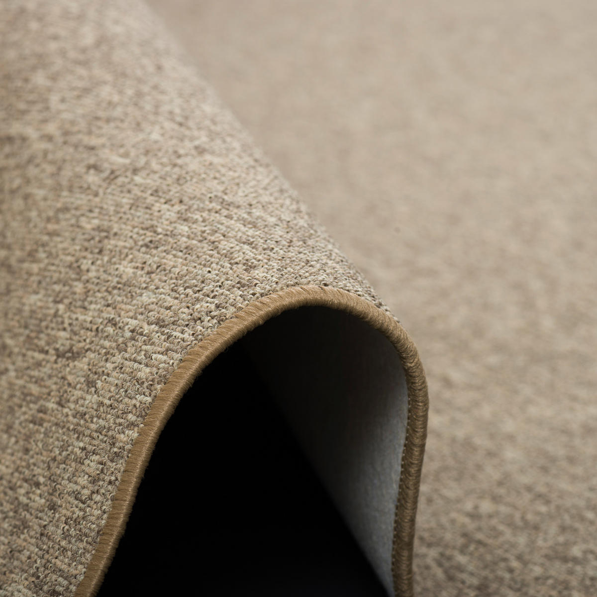 FEINSCHLINGEN VELOUR TEPPICH STRONG - Nussbaumfarben, Textil (100/100cm) - Snapstyle