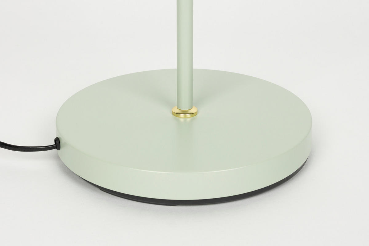 STEHLAMPE Aero - Grün - 57.5/25/120 cm - Grün, Metall (57.5/25/120cm)
