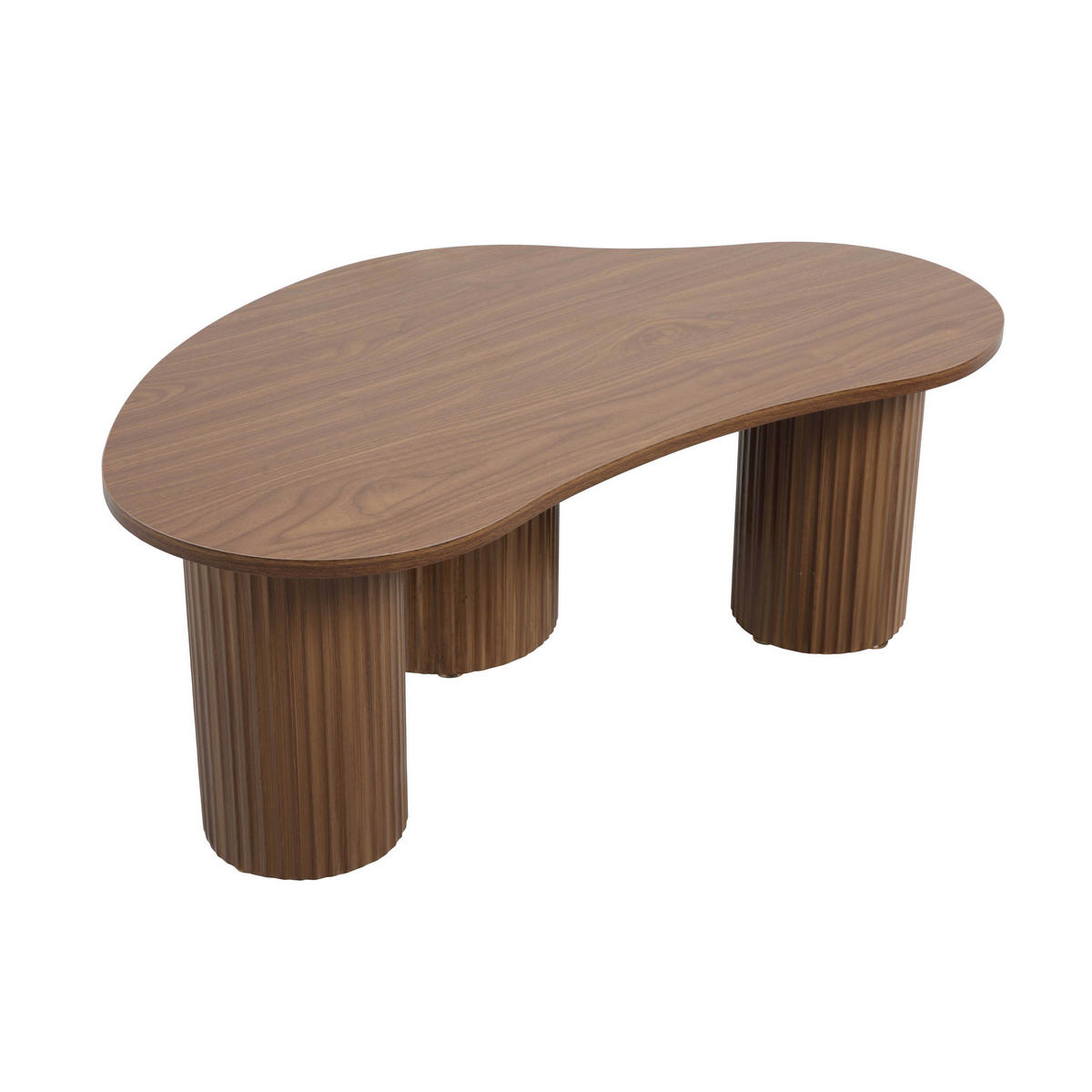 COUCHTISCH, Dunkelolz - Braun, Holzwerkstoff (100/60/38cm) - Oviala